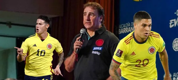 El entrenador habló en rueda de prensa sobre la suplencia de Juan Fernando Quintero