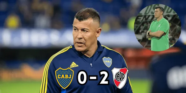 El entrenador Jorge Almirón tuvo cero autocrítica después de perder el clásico contra River Plate.