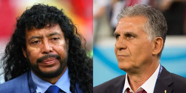 El entrenador de la Selección Colombiana, Carlos Queiroz, no tuvo en cuenta a René Higuita ante esta baja inesperada.