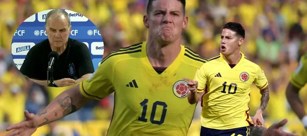 El entrenador de la selección de Uruguay habló sobre James Rodríguez al terminar el partido por eliminatoria