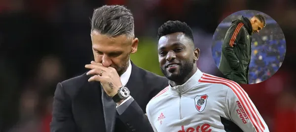 El entrenador Martín Demichelis tiene un problema en River Plate