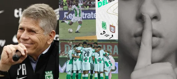 El entrenador desde que llegó a Nacional ha sido muy resistido por los hinchas y ahora respondió clasificando al verde