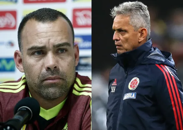 El entrenador Reinaldo Rueda está en la cuerda floja de la Selección Colombia y debería tomar en cuenta lo que hizo su colega Rafael Dudamel cuando se fue de la Selección Venezuela.