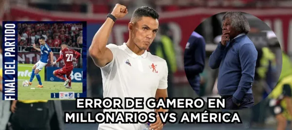 El entrenador rival se dio cuenta de un terrible error de Alberto Gamero en Millonarios