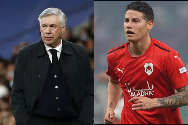 El entrenador salió campeón con el Real Madrid mientras James Rodríguez busca equipo tras su salida de Catar.