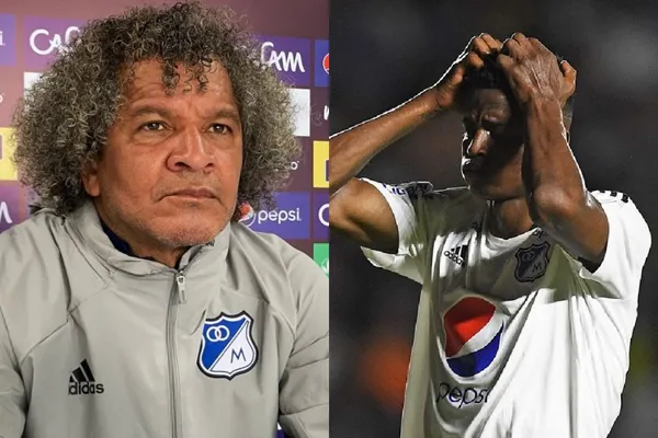 El entrenador samario habló luego de la derrota ante Fluminense y dejó un mensaje que no cayó nada bien en los hinchas de Millonarios.