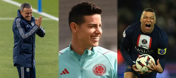 El entrenador tendría un tremendo destino donde podría juntar a Mbappé con James