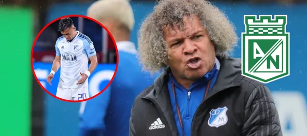 El entrenador tomó una radical decisión con Fernando Uribe previo al partido ante Atlético Nacional