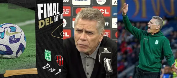 El entrenador tuvo una insólita reacción en rueda de prensa luego de la derrota ante Patronato