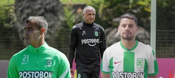 El entrenador tuvo una pequeña discusión con un periodista por los dos jugadores