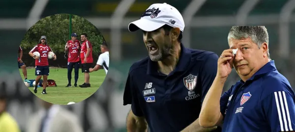 El entrenador volvió al tiburón para asumir tras la salida de Hernán Darío Gómez