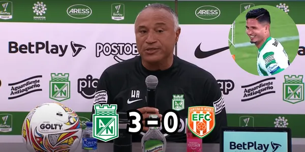 El entrenador William Amaral, tuvo palabras de admiración con el delantero venezolano Eric Ramírez.