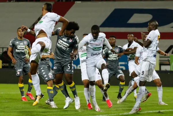 El equipo bogotano cayó 2-1 ante el Once Caldas de Manizales.