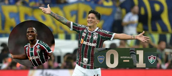 El equipo brasileño está ganando 1-0 parcialmente ante Boca Juniors en la final de la Copa Libertadores