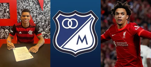 El equipo brasileño firmó a una joya que tuvo paso por Millonarios