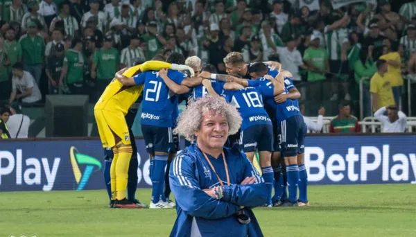 El equipo de Millonarios a vísperas de un partido. FOTO: Noticias Caracol