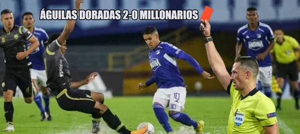 El equipo embajador cayó 2-1 ante el sorpresivo Águilas Doradas en el estadio Alberto Grisales