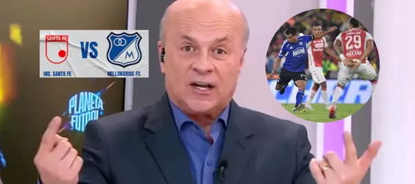 El equipo embajador está ganando 2-1 ante Independiente Santa Fe por liga colombiana