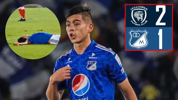 El equipo embajador no levanta cabeza en liga (Foto tomada de Comutricolor, redes Millonarios, Futbolred)