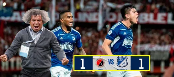 El equipo embajador tuvo un jugador menos desde la segunda parte en el partido ante Cúcuta Deportivo