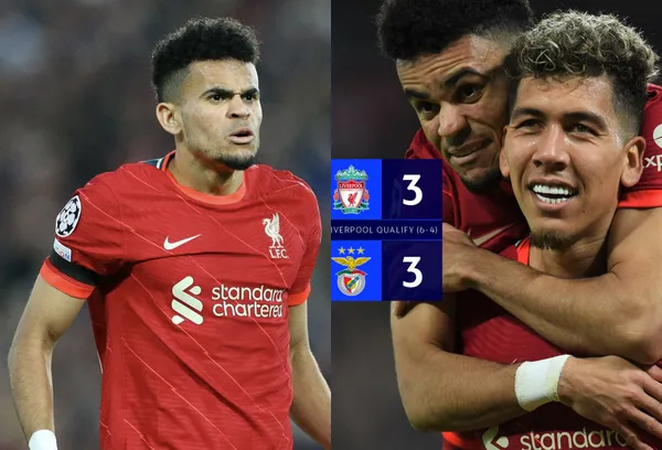 El equipo inglés reconoció a Luis Díaz en un selecto grupo.