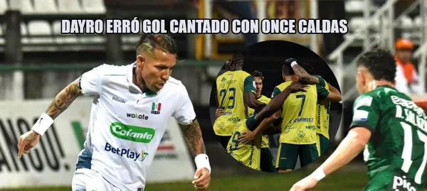 El equipo Once Caldas perdió 2-1 ante Atlético Huila en el estadio Palogrande