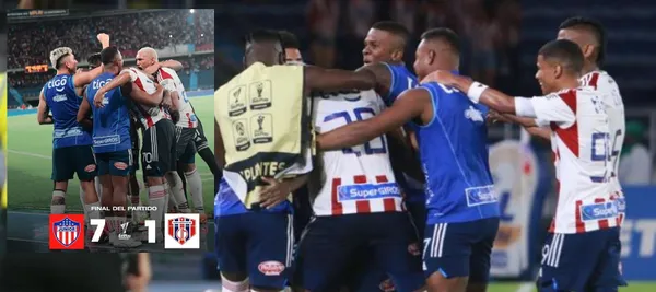 El equipo tiburón goleó 7-1 a Unión Magdalena por liga colombiana