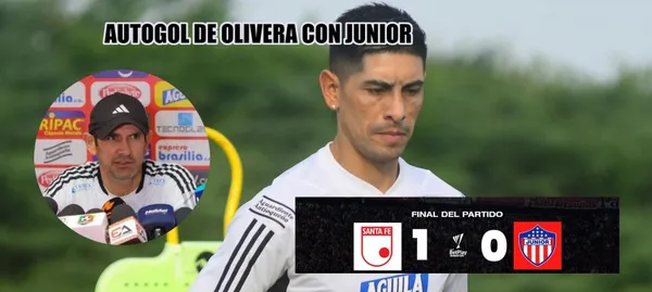 El equipo tiburón perdió ante Santa Fe en el estadio El Campín