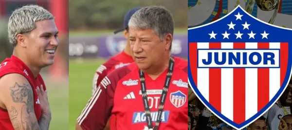 El equipo tiburón se prepara para jugar ante Atlético Nacional