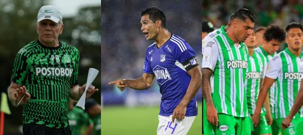 El equipo verdolaga está temblando ante Millonarios en el primer partido por liga colombiana