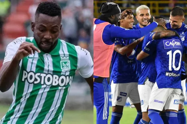 El equipo verdolaga va perdiendo 1-0 ante Millonarios en el estadio Atanasio Girardot