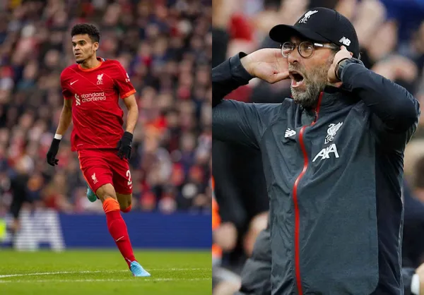 El estratega alemán se quedó impresionado al ver jugar al colombiano y demostró gestos particulares con respecto a Luis Díaz.