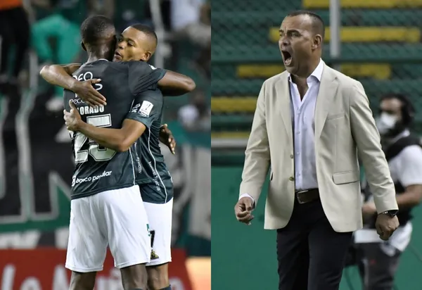 El estratega del Deportivo Cali se habría notado bastante molesto por el error de Andrés Colorado en el gol que anotó Gustavo Adrián Ramírez. Rafael Dudamel tomaría una decisión.