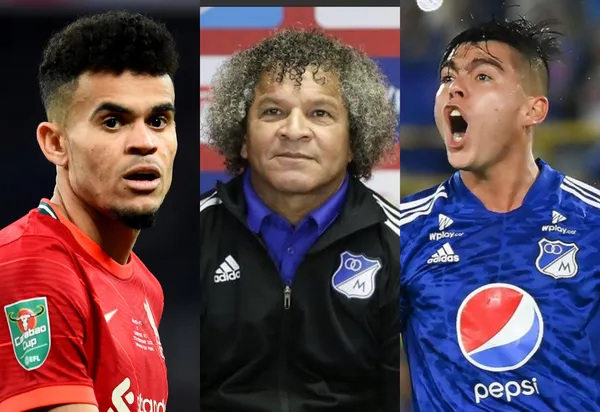 El estratega de Millonarios explicó algo que está haciendo con su joya de Millonarios FC a lo Luis Díaz.