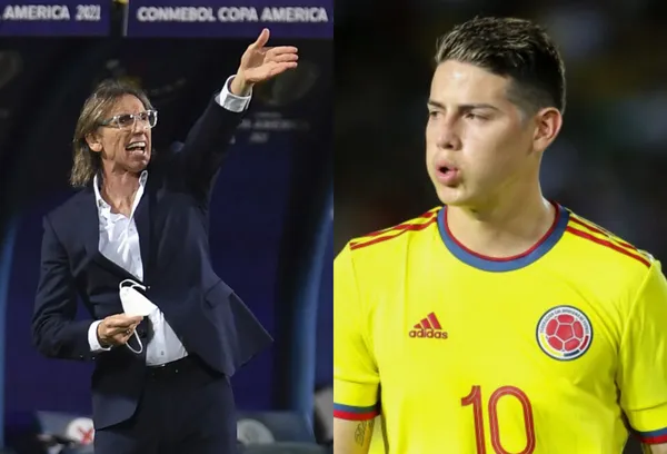 El estratega Ricardo Gareca tiene conceptos muy arraigados con respecto a los jugadores y si llegase a Colombia podría no contar con James por una razón.