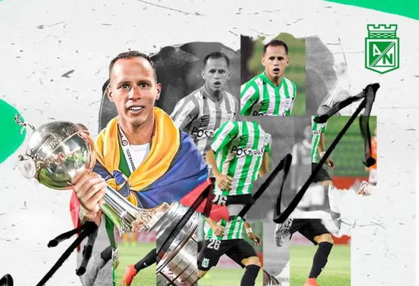 El ex jugador de Atlético Nacional fue resaltado en el club por una ocasión especial.