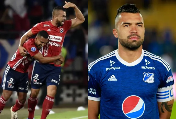 El ex jugador de Millonarios, Andrés Cadavid goleó a su ex equipo en el Estadio Atanasio Girardot.