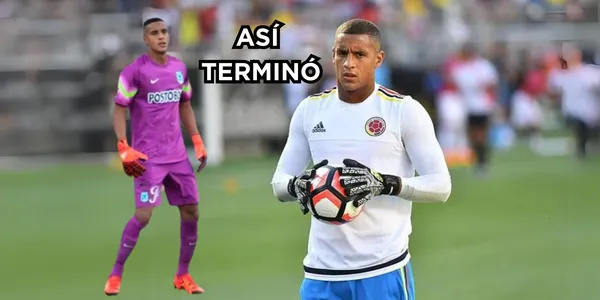 El ex portero Cristian Bonilla. (Fotos tomadas de los portales: W Radio y Facebook Atlético Nacional)