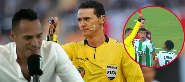 El exfutbolista de Atlético Nacional le mandó un sablazo a Wilmar Roldán por haber expulsado ayer a Dorlan Pabón