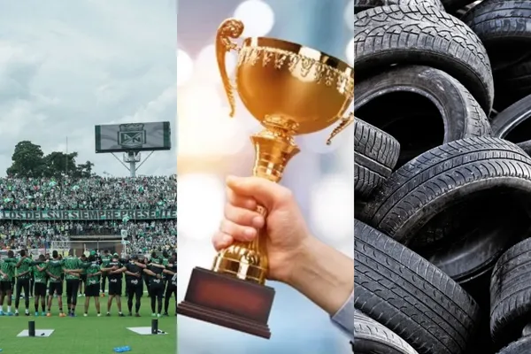 El exfutbolista de Atlético Nacional recibía premios por su gran rendimiento.