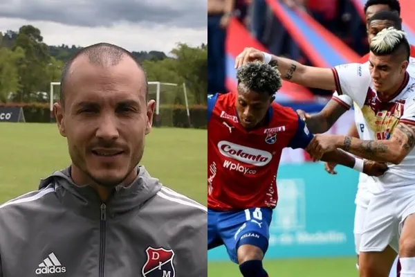 El exfutbolista ahora es el técnico de Independiente Medellín y reemplazó a Julio Comesaña