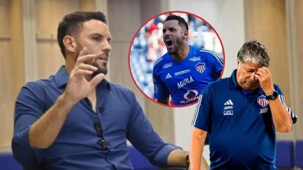 El exjugador del Junior le mandó un tremendo sablazo a Bolillo Gómez (Foto tomada de Infobae, El Heraldo, El Colombiano)