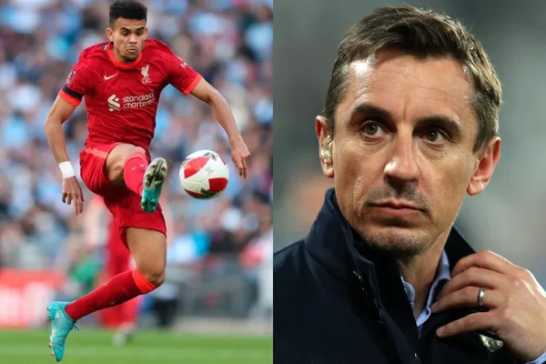 El exjugador del Manchester United habló sobre la actuación de Luis Díaz ante los diablos rojos en la Premier League.