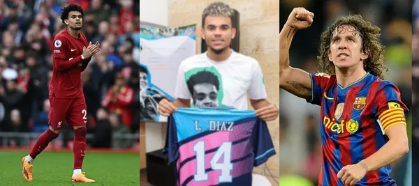 El exjugador español sorprendió en nuestro país con un gesto al estilo Luis Díaz