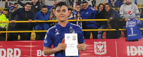 El exjugador de Fortaleza ahora es uno de los mejores jugadores del fútbol colombiano.