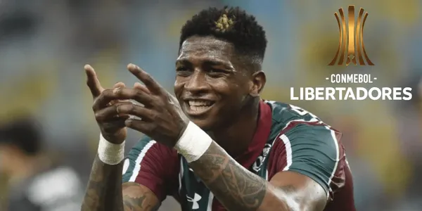 El extremo colombiano Yony González, fue fundamental para que el Fluminense llegará a la final de la Copa Libertadores.