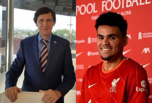 El famoso narrador argentino destacó a Luis Díaz en su último partido con un nuevo apodo.