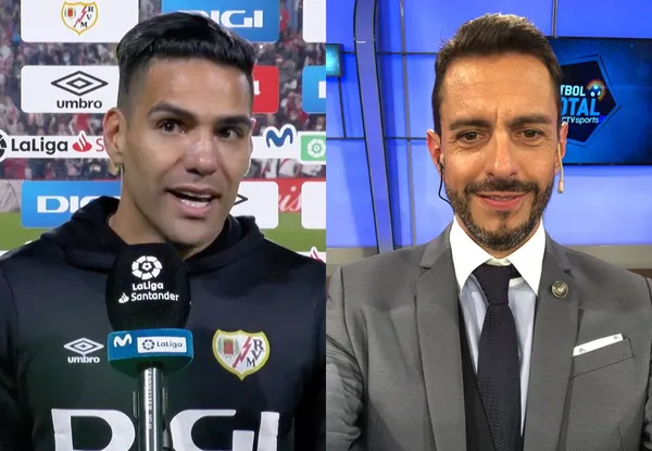 El famoso y archiconocido periodista argentino Pablo Giralt no se cansó de elogiar a Radamel Falcao por el gol que le anotó al FC Barcelona.