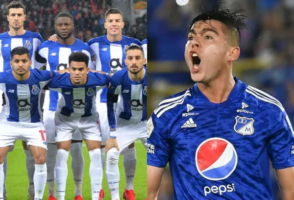 El FC Porto tiene en su radar a la nueva joya de Millonarios FC y tienen que pagar una buena cifra por su pase si lo desean comprar.