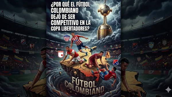 El fracaso de los equipos colombianos en Copa Libertadores